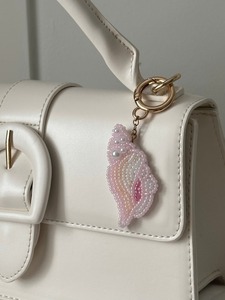 Cuteness Handcraft Beaded Embroidery Night Wear Design Charm & <b>Keyring</b> Beautiful & Fancy Luxury Fashionable - Product Image 2