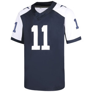 Maillot de football avec drapeau en maille sublimé personnalisé Vêtements de football américain avec votre propre logo - Product Image 1
