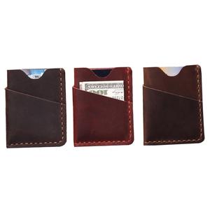 Étui porte-carte de nom Design Unique en cuir véritable - Product Image 1