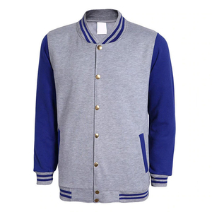 Chaqueta universitaria de cuero de alta calidad para hombre, estilo bombardero de invierno con logotipo personalizado, ropa de calle fina, cuello levantado, bordado de chenilla largo - Product Image 2