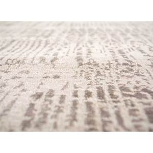 Alfombra Rectangular Kavi Gris y Negra, Tejida a Mano con Lana y Seda de Bambú, Diseño Teoría del Caos, Estilo Boho, para Hogar y Pasillo - Esk-7048 - Product Image 3