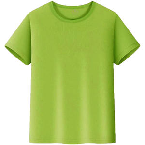 Camiseta Larga de Manga Media con Cuello Redondo y Bordado para Mujer, Talla Grande, 100% Algodón Orgánico, Transpirable, Ecológica, Informal - Product Image 1