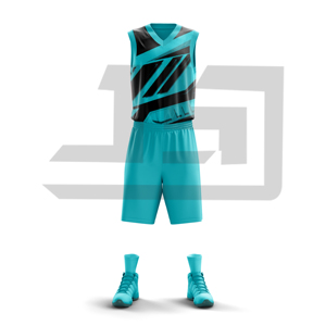 Uniforme de Baloncesto Profesional, Diseño Personalizado, Jersey y Pantalones Cortos Transpirables para Entrenamiento, Juegos y Torneos - Product Image 1