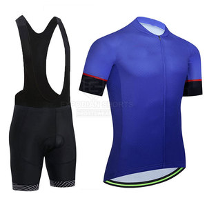 Nouvelle conception, haute qualité, 100% polyester, séchage rapide, ensembles de maillots de cyclisme personnalisés, service OEM, respirant, écologique, uniforme - Product Image 3
