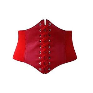 Corset d'entraînement de taille en cuir synthétique pour femmes contrôle du ventre ceinture amincissante soutien de la posture élégante mise en forme du corps réglable - Product Image 2