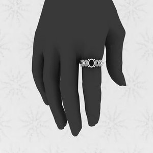 Componente de Anillo de Diseño Elegante, Plata de Ley 925 de Alta Calidad, Bisel Ovalado de 6x8 mm, Hoja, Accesorios de Joyería de Moda - Product Image 6