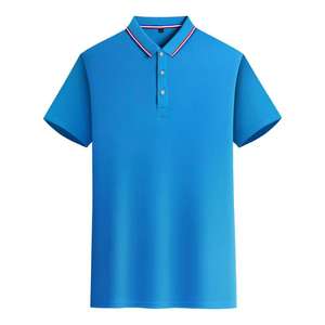 Gran oferta de camiseta Polo para hombre, algodón de alta calidad, diseño transpirable y de secado rápido, estampado personalizable para ropa de verano - Product Image 5