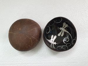 Ensembles de vaisselle nouveau Design peint feuille bols écologiques de haute qualité vente en gros bol à noix de coco pour la cuisine du Vietnam - Product Image 3