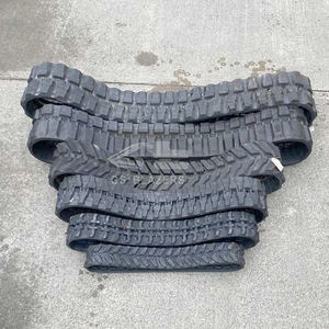 400x86x49 резиновые детали шасси гусеницы для мини-экскаватора <span class=keywords><strong>Bobcat</strong></span> T180 T190 T550 T570 T590 T595 - Product Image 5