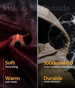 Vestes matelassées pour hommes avec logo personnalisé sur le devant, respirantes, imperméables, coupe-vent, avec des matériaux de haute qualité, prix attractif, nouvelle sortie ! - Product Image 3