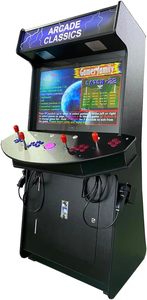 Machine d'arcade verticale de qualité commerciale, 2 joueurs, 4500 jeux, écran 32 pouces, noir, avec 2 pistolets de tir - Product Image 3