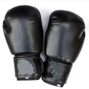 Guantes de boxeo de combate de piel de vaca genuina de alta calidad, varios colores, logotipo personalizado, embalaje personalizado al por mayor - Product Image 2