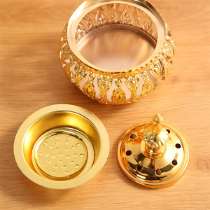 Quemador de Incienso de Latón de Alta Venta, Duradero, Incienso Indio Natural, Meditación Espiritual, Bakhoor, Adoración Religiosa, Hecho a Mano - Product Image 5