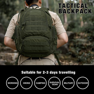 Hot selling Tactical Backpacks With Custom Logo Printing Multi Compartment <b>Storage</b> And Comfortable Carrying System - Product Image 6