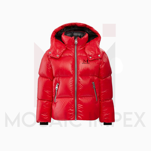 Mosaic Impex 2024 moda mujer al aire libre casual con capucha puffer chaqueta empacable de talla grande chaqueta de mujer de alta calidad - Product Image 2