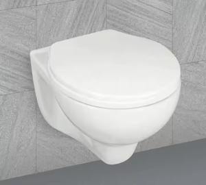 Toilette de taille standard EWC de meilleure qualité à bon prix Qualité d'exportation sans rebord accroché au mur en céramique - Product Image 5