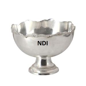 Premium Quality Metal Bowl Decorative Border Dinner <b>Table</b> Top <b>Decoration</b> <b>Accessories</b> Modern Design Fruit Dessert Server Bowl - Product Image 1