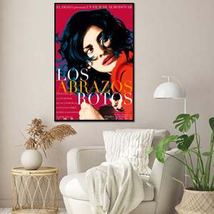 Póster de Estilo Moderno con Diseño de Abrazos Rotos, Arte de Pared en Lienzo - Product Image 1