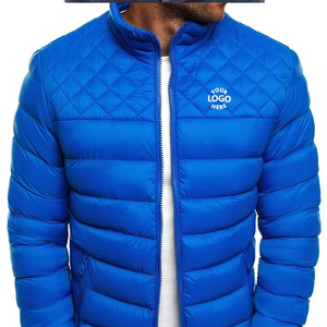 Vente en gros fabricant vêtements d'hiver veste bouffante vêtements personnalisés veste bouffante froide polycoton veste à bulles unisexe - Product Image 2
