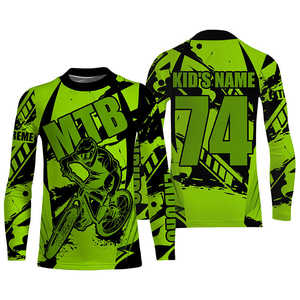 เสื้อเจอร์ซีย์มอเตอร์ไซค์แบบกำหนดเอง ระบายอากาศได้ดี น้ำหนักเบา สำหรับขี่ออฟโรด โมโตครอส พร้อมการพิมพ์แบบซับลิเมชั่น สำหรับการแข่งขัน - Product Image 3