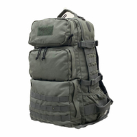Sac à dos tactique extensible unisexe 72L en polyester durable avec système de transport à sangle étanche pour la randonnée en plein air et le voyage