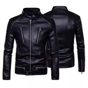 Veste en cuir personnalisée haut de gamme pour homme, best-seller, de haute qualité, durable, légère, confortable, unie et teinte. - Product Image 6