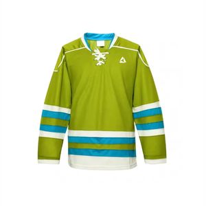 Maillot de hockey sur glace en maille de polyester pour joueurs professionnels personnalisés OEM de nouveau style pour hommes maillot de hockey sur glace sur mesure pour hommes - Product Image 5