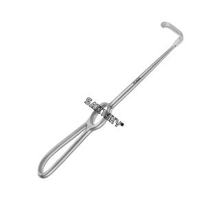 RETRACTORES Obwegeser Retractor Mandibular 30*9 Instrumentos de acero inoxidable Fabricado con AISI 420 - Product Image 3