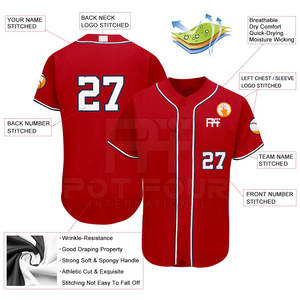 Camiseta de béisbol transpirable de secado rápido de alta calidad a la venta ropa deportiva cómoda - Product Image 2
