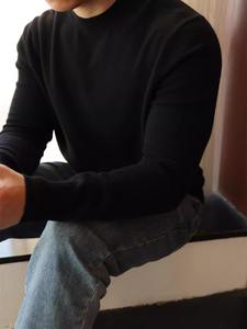 Pull en cachemire d'hiver à col rond pour homme personnalisé, style basique, approvisionnement ODM - Product Image 5