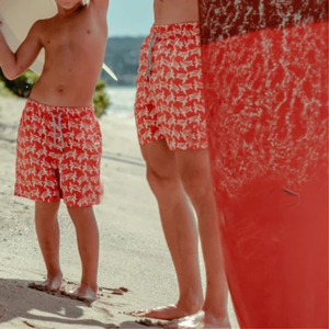 Short de bain d'été en polyester pour hommes, nouveauté en gros, sublimation personnalisée, impression numérique, motifs solides, styles écologiques - Product Image 6