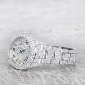 Moissanite Iced out Diamond Luxury <b>Watch</b> VVS DE Colour Automatic <b>Watch</b> For <b>Men</b> - Product Image 3