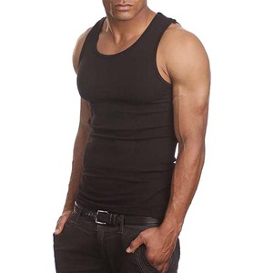 Débardeurs d'été en coton respirant de style urbain pour hommes, col rond, débardeur de fitness, chemise de musculation, taille plus, respirant - Product Image 3
