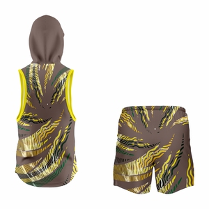 Uniformes de fútbol 7V7 personalizados de alta calidad Uniforme impreso sublimado de compresión duradera de talla grande para jugadores de 7V7 Ropa deportiva - Product Image 2