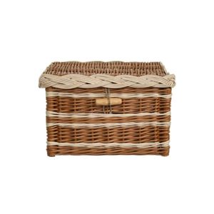 Urnas de cremación de mascotas de ratán natural a precio barato respetuosas con el medio ambiente Urna biodegradable de fábrica de Vietnam - Product Image 2