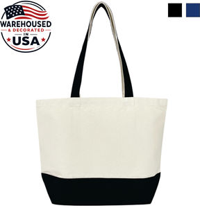 Bolsa de Lona Reutilizable con Diseño Reforzado, Asa Superior y Múltiples Opciones de Asas para Compras y Uso en la Playa - Product Image 1