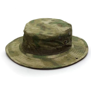 Chapeau de camouflage de protection UV pour la chasse et la pêche équipement de plein air avec panneaux respirants coupe réglable et coutures durables - Product Image 1