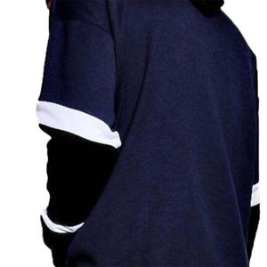 Sudadera con Capucha para Hombre, 100% Algodón de Primera Calidad, Gruesa para Invierno, con Forro Polar, Diseño de Logotipo Bordado con Pedrería, Patrón Sólido en la Parte Delantera - Product Image 3