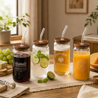 Gobelet en verre borosilicate haute résistance 12oz 16oz 20oz, grande capacité, tasse à café, tasse à thé, tasse à eau, vaisselle résistante à la chaleur, vente en gros OEM
