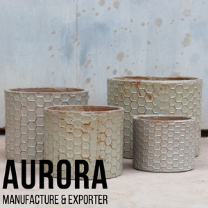 Maceta y jardinera de cerámica esmaltada para exteriores, diseño ecológico para el hogar y el jardín - Product Image 5