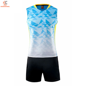 Tenue de volley-ball sans manches personnalisée de haute qualité, impression par transfert thermique, ensemble d'été, vente en gros ODM/OEM - Product Image 4