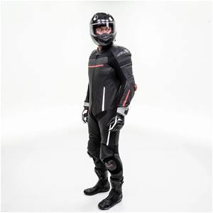 Combinaison de moto pour hommes personnalisée OEM Vêtements de sport en cuir pur coupe-vent et grande taille en cuir véritable - Product Image 6