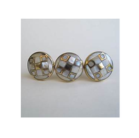 Bouton en laiton en nacre, poignée, meubles faits à la main, accessoires de quincaillerie, bouton en laiton pour serpillière en nacre, prix d'usine