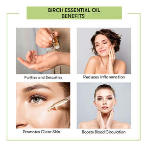 Aceite Esencial de Abedul 100% Puro y Orgánico, Hidratante, Aclarante y Nutritivo para Uso Diario, Apariencia Líquida, Herbal, Naranja - Product Image 4