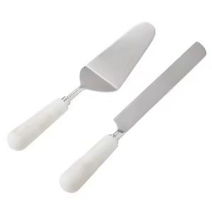 Latest Design Best Selling Custom Handmade Luxurious Premium Quality High Demanding Wedding <b>Part</b> Cake Server And Knife Set - Product Image 5