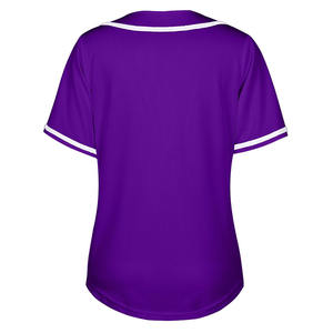 Maillot de baseball de meilleure performance Vêtements de sport Logo personnalisé Maillot de baseball confortable à séchage rapide de meilleure qualité pour femmes - Product Image 2
