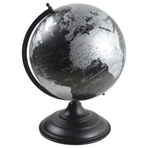 Globo Decorativo de Diseño para Oficina y Biblioteca, Color Negro, Acabado Fresco 2026 - Product Image 1