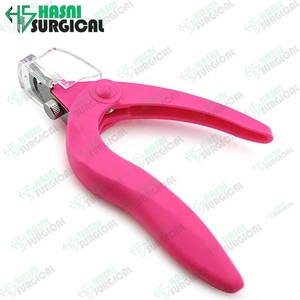 Coupe-ongles manuel en acier inoxydable de haute qualité pour manucure, outil de coupe d'ongles en acrylique, coupe-ongles chirurgical Hasni, logo et couleur personnalisés - Product Image 4