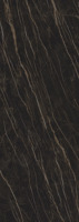Lamina Noir Désir, pierre frittée grand format, haute qualité, applications de design architectural et d'intérieur, finition Lucidato polie