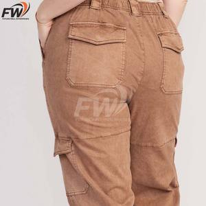 Pantalones Cargo Personalizados de Nailon con Malla Interior y Logotipo Personalizado al Mejor Precio al por Mayor - Product Image 3